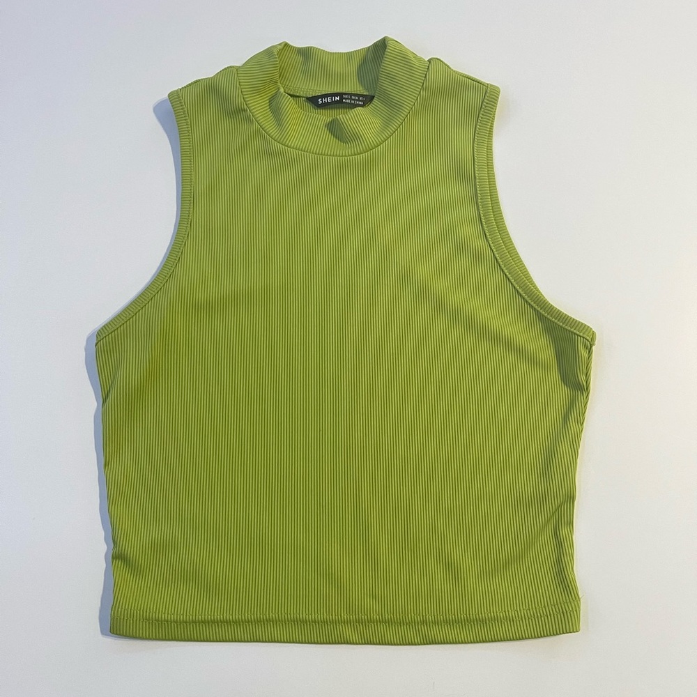 Green Shein tank